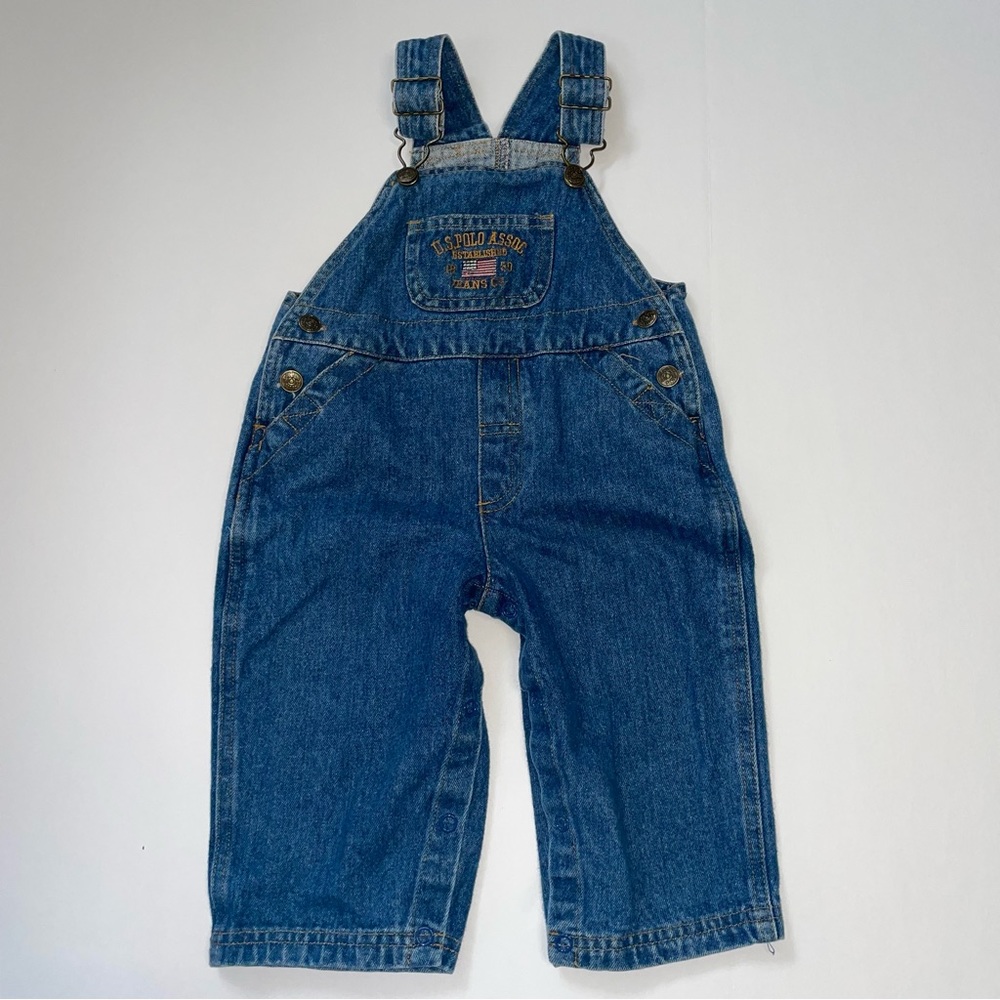 POLO JEANS CO. 18mo Denim Overalls